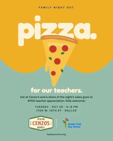 Family night at Cenzo’s · Tue, Oct 20
